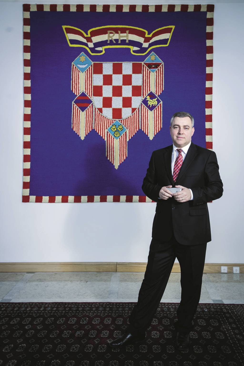 Zagreb, 200215. Mate Radeljic, savjetnik predsjednice Kolinde Grabar Kitarovic, za unutarnju politiku. Foto: Neja Markicevic / CROPIX