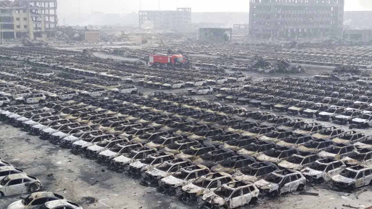 Aftermath After The Massive Explosion In Tianjin