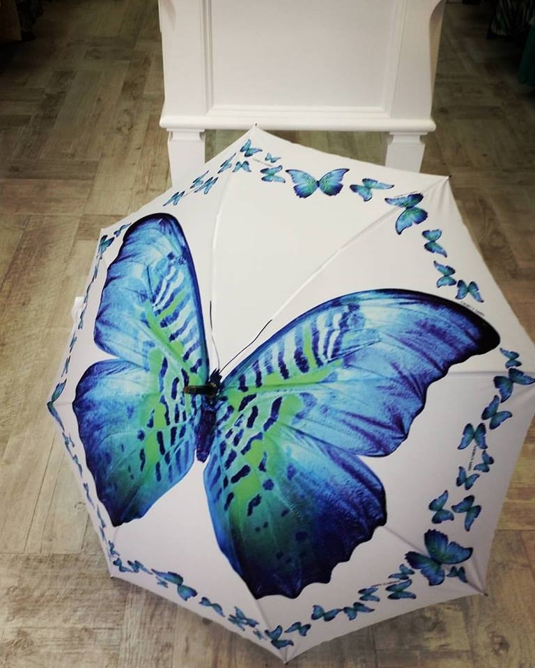 Hippy Garden Butterfly umbrella