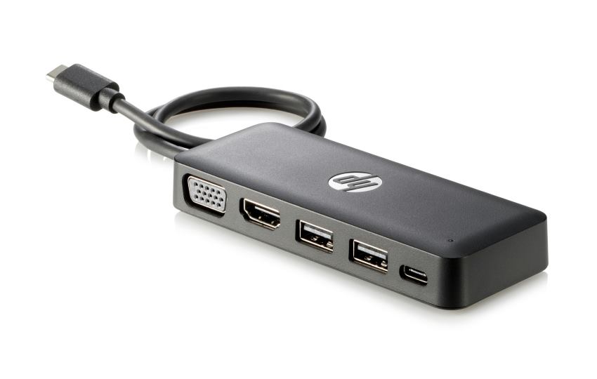 3- HP USB-C Travel Hub