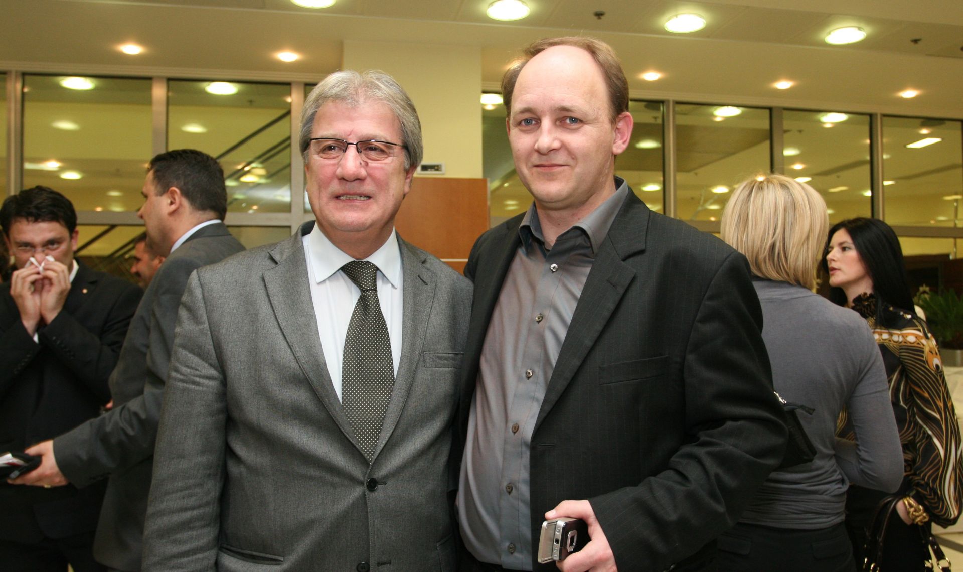 Mirko Klarić (desno)