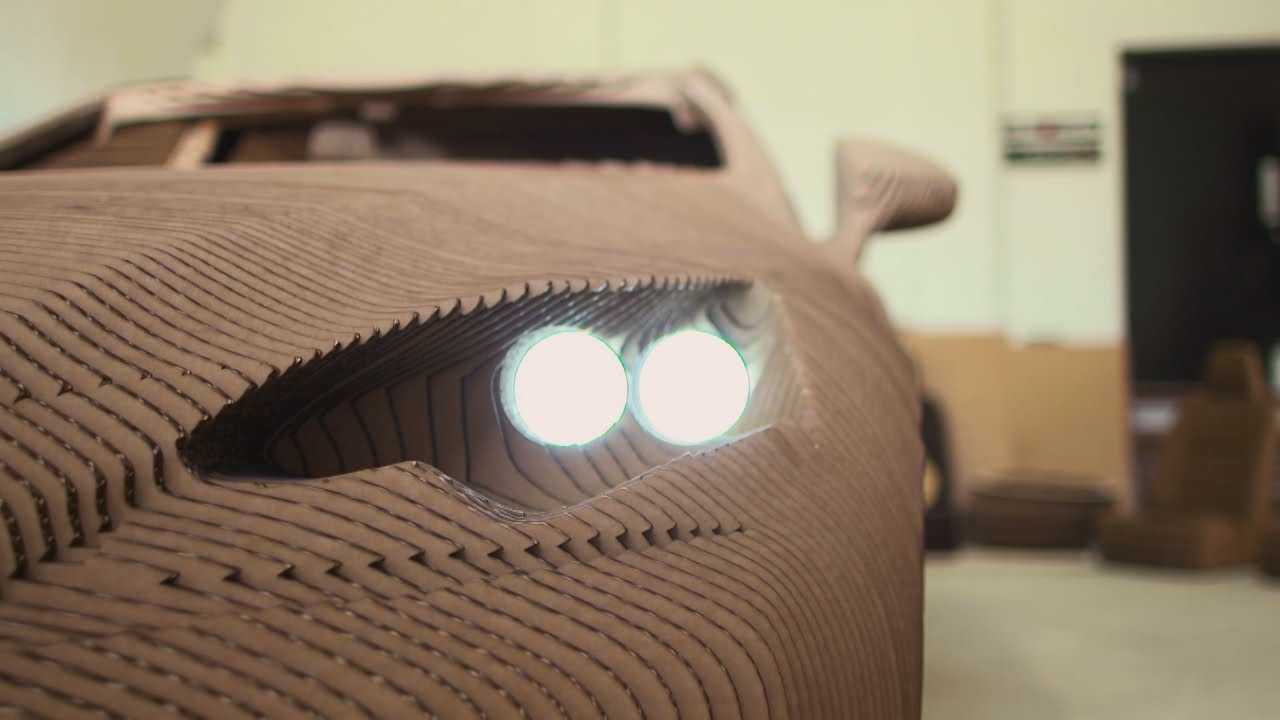 VIDEO: Izrada kartonskog automobila koji i vozi…