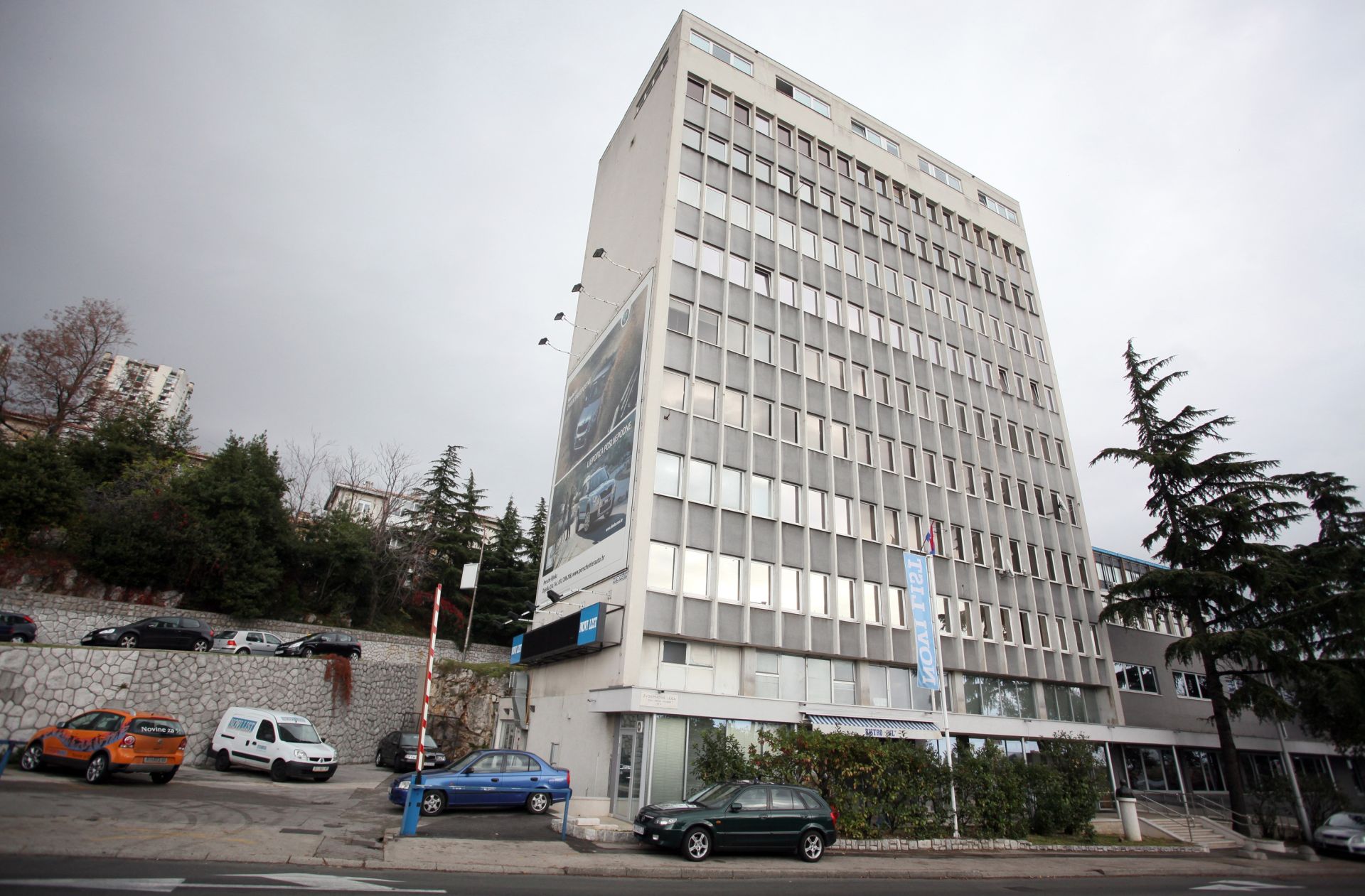 03.12.2011. Rijeka - Zgrada Novog Lista u ulici Zvonimirova 20.
Photo: Nel Pavletic/PIXSELL