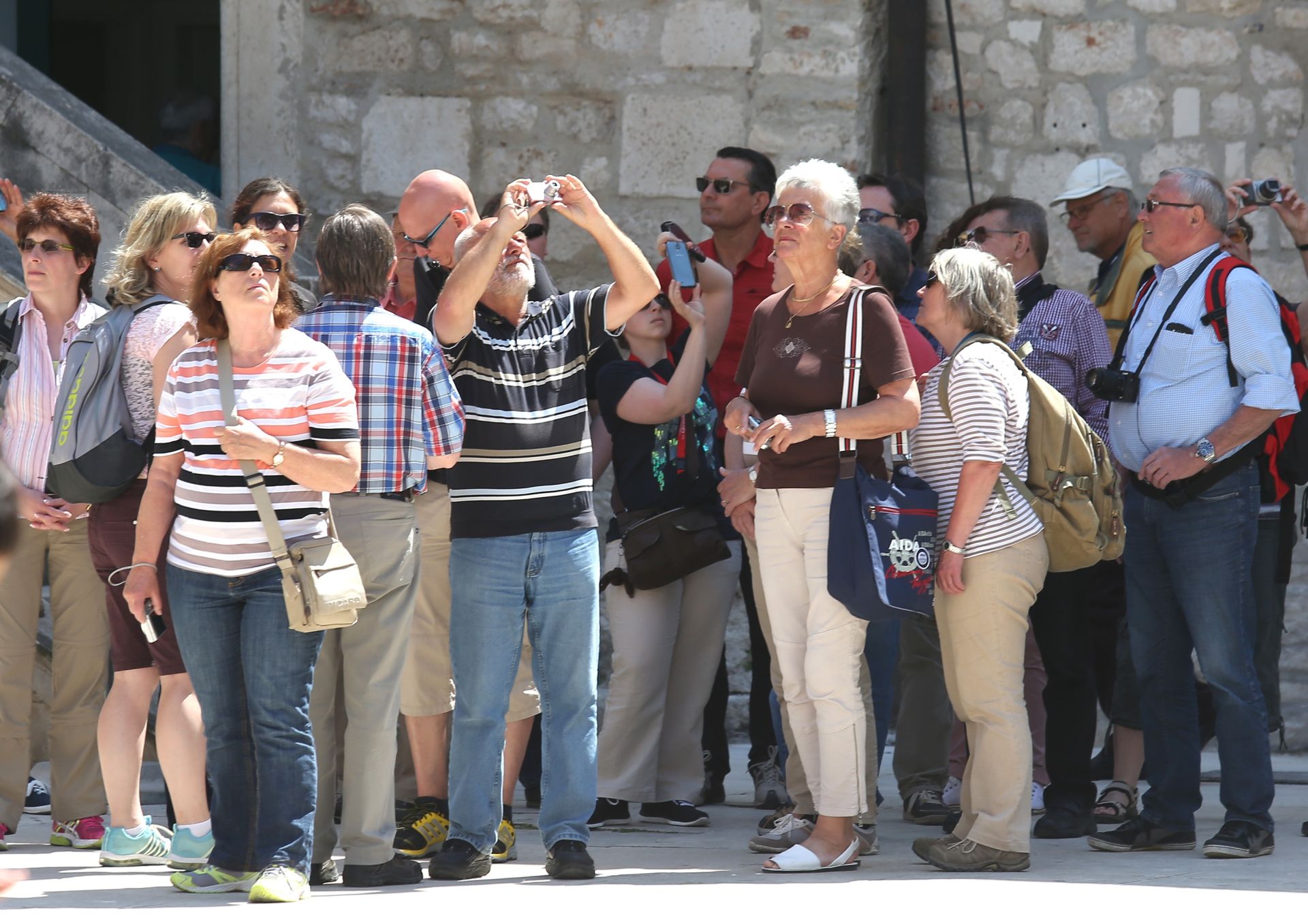 06.05.2016., Sibenik - Turisti obilaze gradske znamenitosti. 
Photo: Dusko Jaramaz/PIXSELL