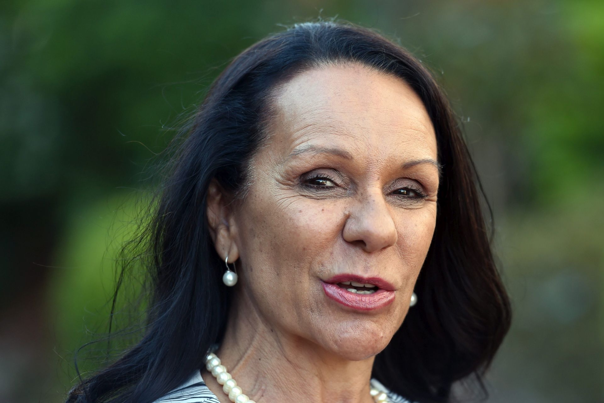 epa05404914 Labor Party member for Barton, Linda Burney answers a question during a press conference in Sydney, New South Wales, Australia, 03 July 2016. The former New South Wales deputy Labor leader, Linda Burney, becomes the first Indigenous woman to be elected to the House of Representatives.  EPA/PAUL MILLER AUSTRALIA AND NEW ZEALAND OUT