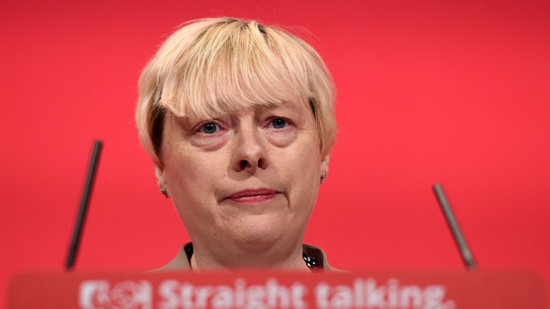 epa05416749 (FILE) A file photgraph showing British Shadow Secretary of State for Business, Innovation and Skills, Angela Eagle delivering a speech during the first day of the Labour Conference in Brighton, Britain, 27 September 2015. Media reports on 09 July 2016 state that Angela Eagle is to announce a bid for leadership of Labour Party on 11 July 2016.  EPA/FACUNDO ARRIZABALAGA