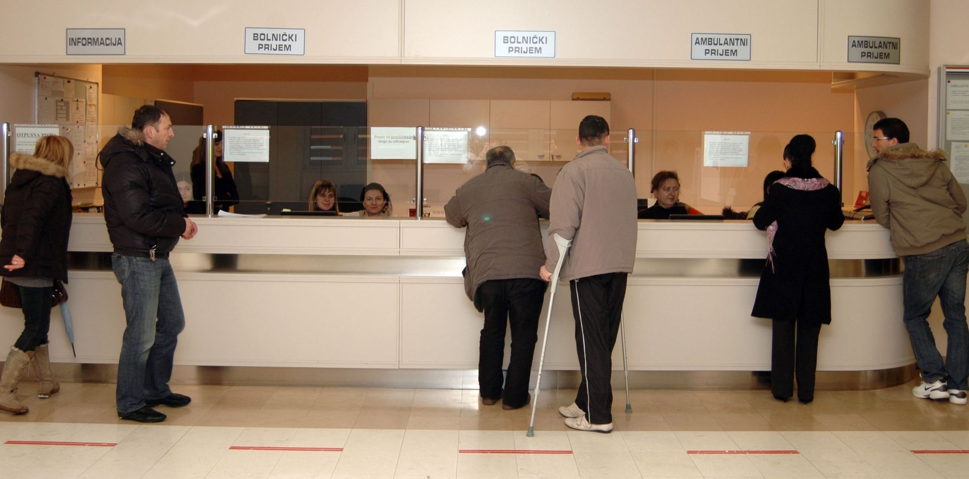 27.01.2010., Mostar - Sveucilisna klinicka bolnica Mostar. 
Photo: Braco Selimovic/VLM/PIXSELL