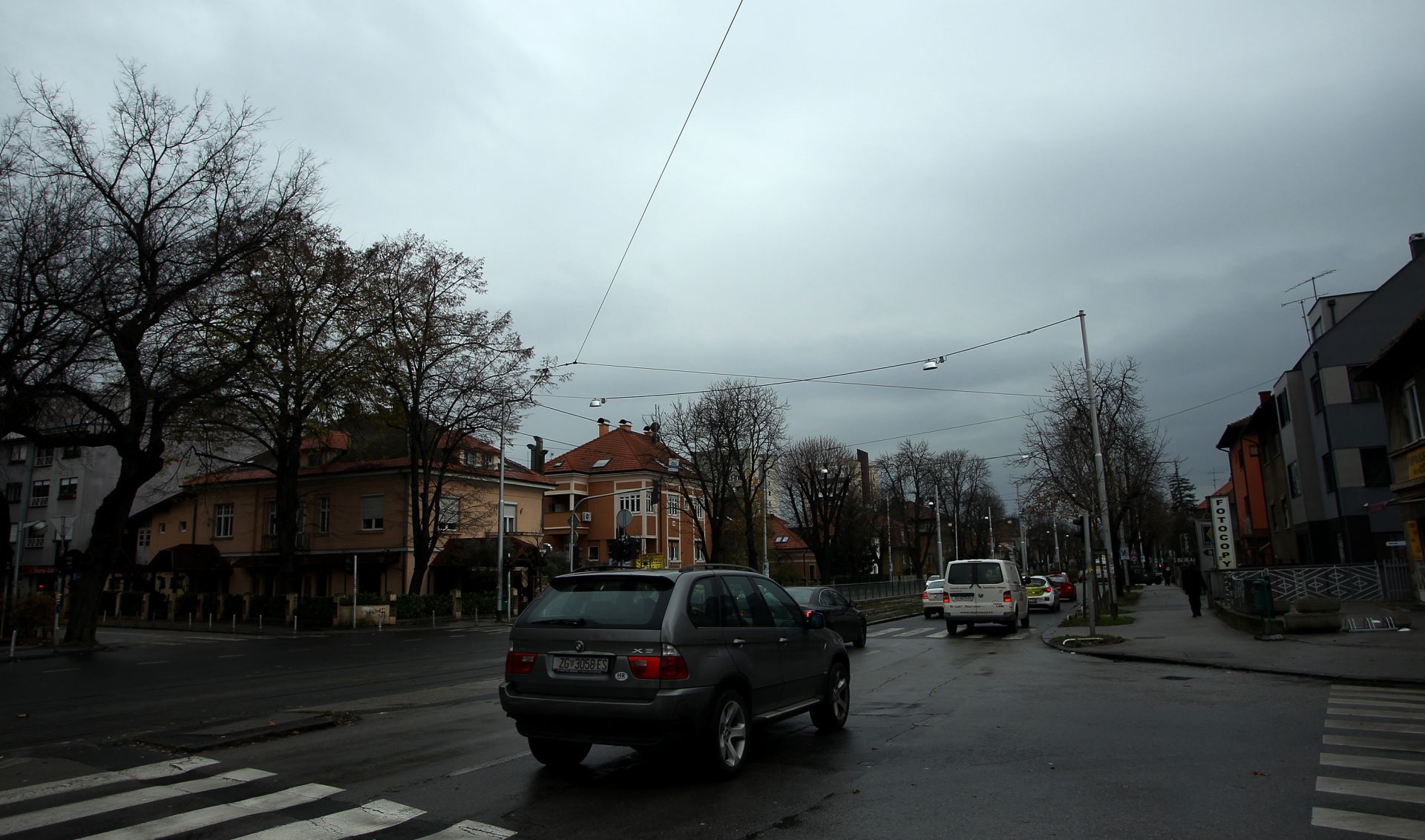 09.12.2014., Zagreb - Sivilo i teski oblaci vec 19 dana vladaju gradom. 
Photo: Goran Jakus/PIXSELL