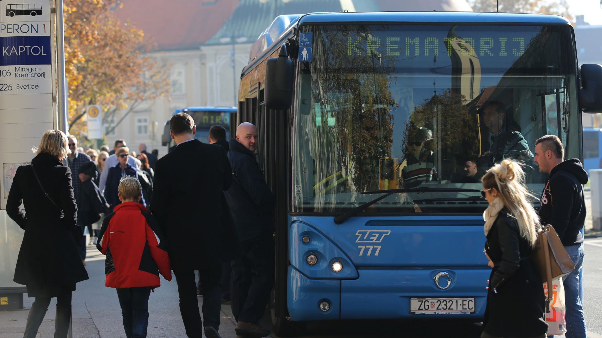ZAGREB Posebna regulacija prometa za blagdan Svih Svetih