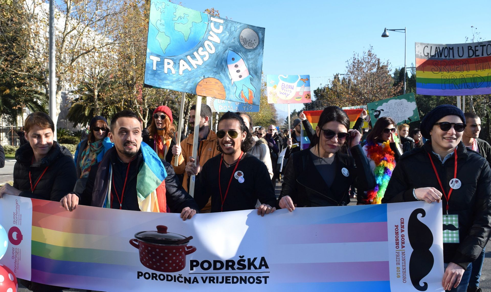BEZ IZGREDA: Četvrta Povorka ponosa u Podgorici