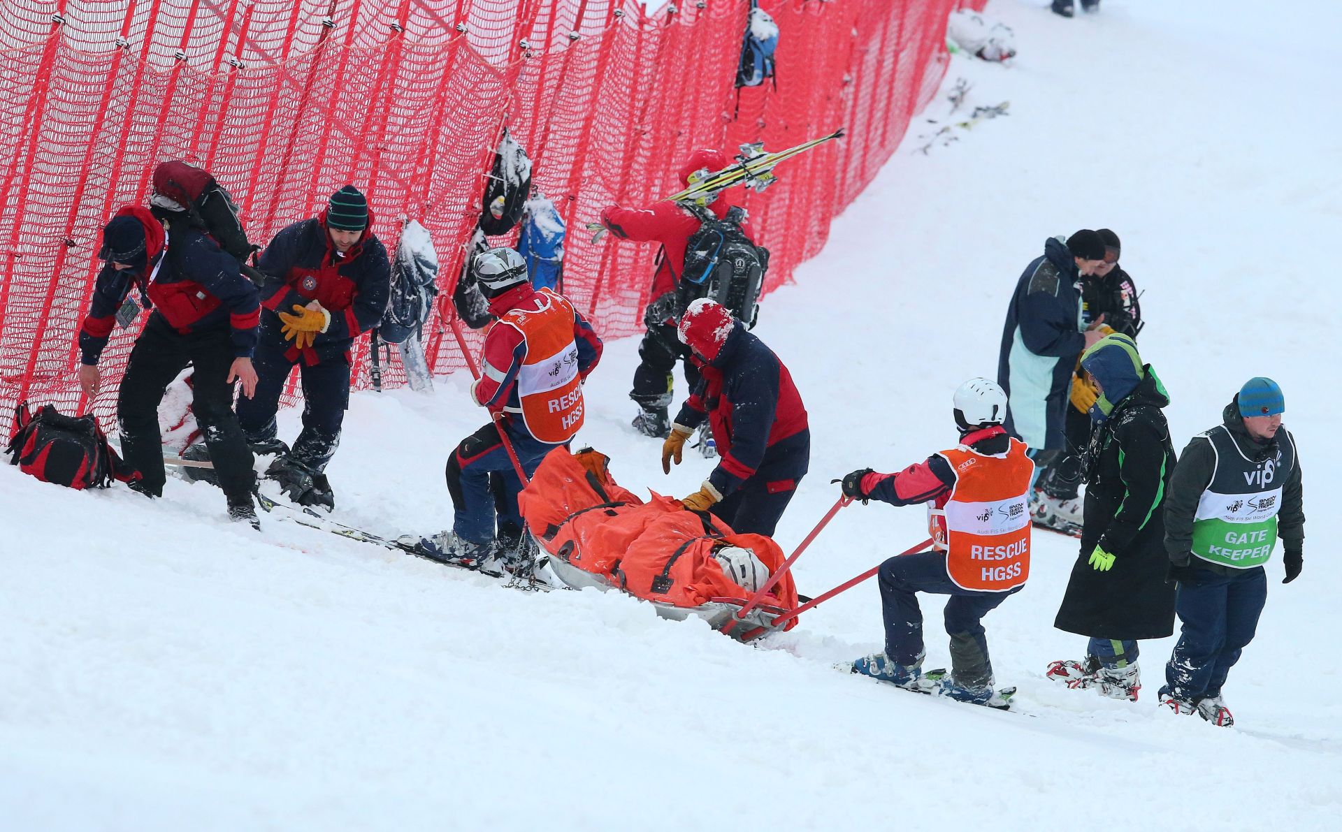 05.01.2017., Sljeme, Zagreb - Prva voznja muske slalomske utrke Audi FIS Svjetskog skijaskog kupa Snow Queen Trophy. 
Photo: Jurica Galoic/PIXSELL