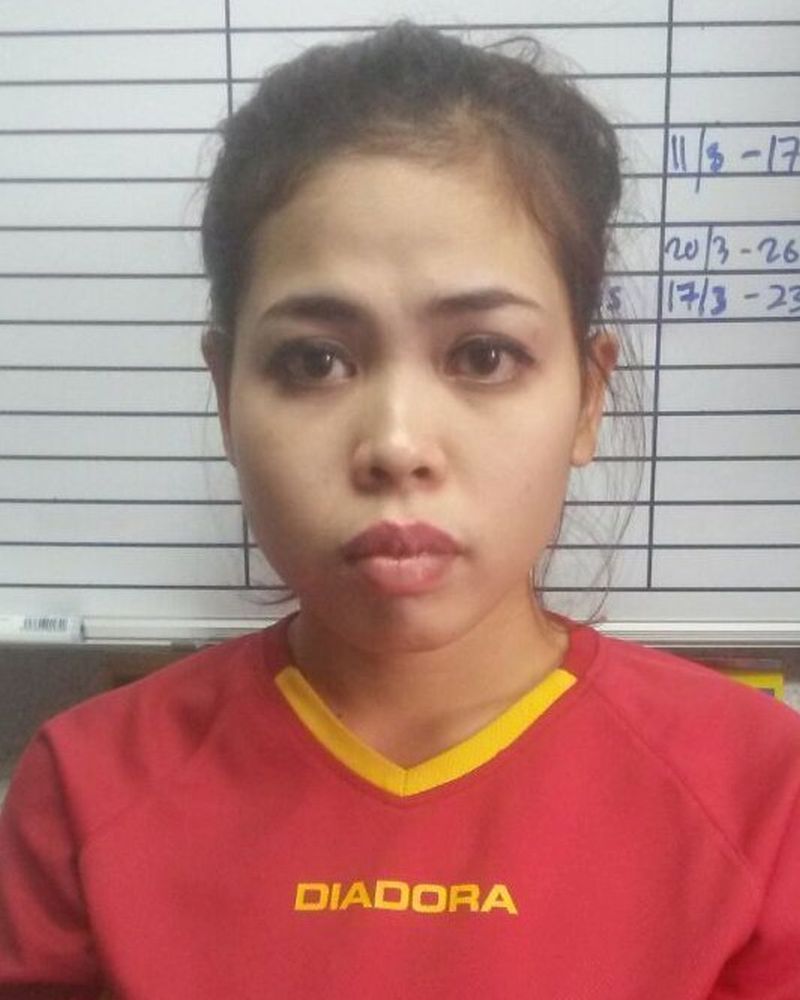 epa05803587 An undated handout image released by Royal Police Malaysia on 19 February 2017 showing Indonesian Siti Aisyah while arrested in connection with the of Kim Jong Nam, North Korean leader Kim Jong-un's half brother. According to reports, the North Korean embassy in Malaysia asked Malaysian authorities to hand over the body of 46-year-old North Korean-named Kim Chol, who was allegedly assassinated at Kuala Lumpur's international airport in Malaysia on 13 February and whose body has been kept at the Kuala Lumpur General Hospital since the incident. Media reports state that Kim Chol, an alias apparently used by Kim Jong-nam, the half-brother of North Korean leader Kim Jong-un, was attacked by two women with chemical sprays  EPA/ROYAL MALAYSIA POLICE HANDOUT  HANDOUT EDITORIAL USE ONLY/NO SALES