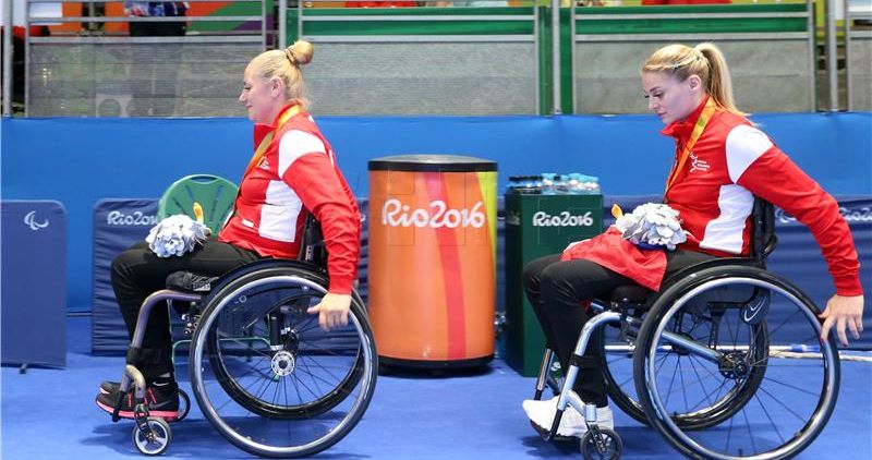 Promotivni meč Između Hrvatske i Slovenije u stolnom tenisu za osobe s invaliditetom