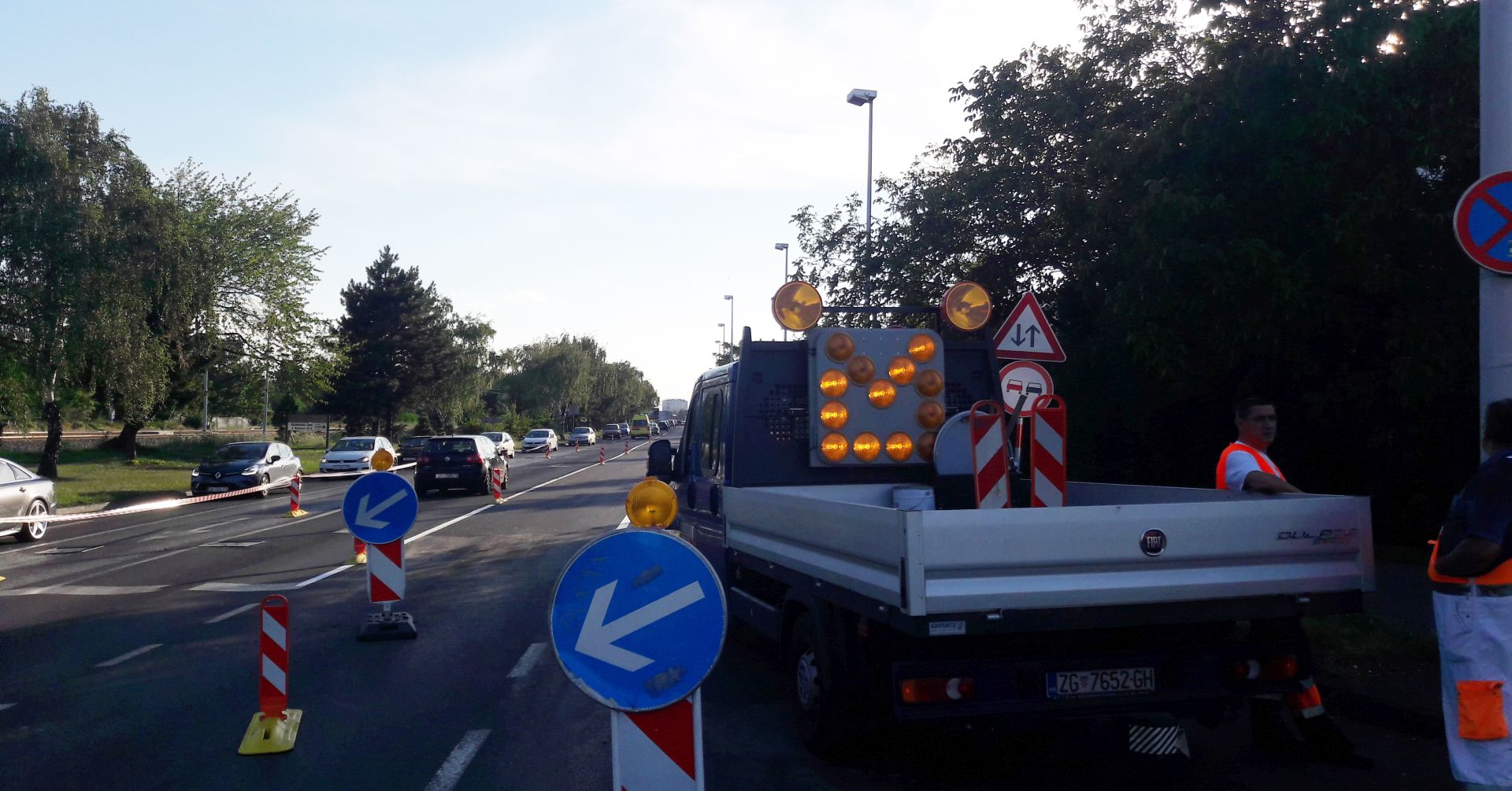 UTRKA NA SLJEMENU Privremena organizacija prometa u Zagrebu
