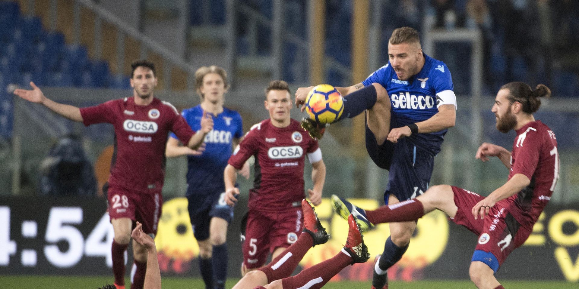 Lazio izborio četvrtfinale Kupa, Immobile dvostruki strijelac