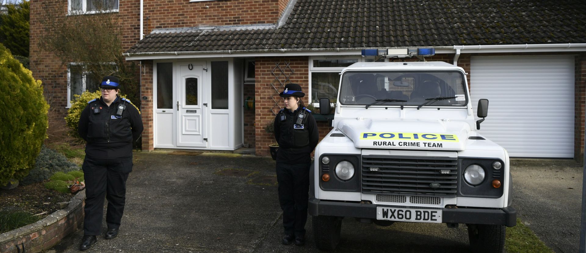epa06664235 (FILE) - Police stand outside of an address believed to be the home of former Russian spy Sergei Skripal in Salisbury, Britain, 06 March 2018 (re-issued 12 April 2018). Reports on 12 April 20-18 state that  The Organisation for the Prohibition of Chemical Weapons (OPCW) transmitted on 11 April to the United Kingdom of Great Britain and Northern Ireland (UK) the report of the OPCW’s mission to provide requested technical assistance in regard to the Salisbury incident on 04 March 2018. The OPCW states that the results of analysis by the OPCW designated laboratories of environmental and biomedical samples collected by the OPCW team confirm the findings of the United Kingdom relating to the identity of the toxic chemical that was used in Salisbury and severely injured three people.  EPA/NEIL HALL