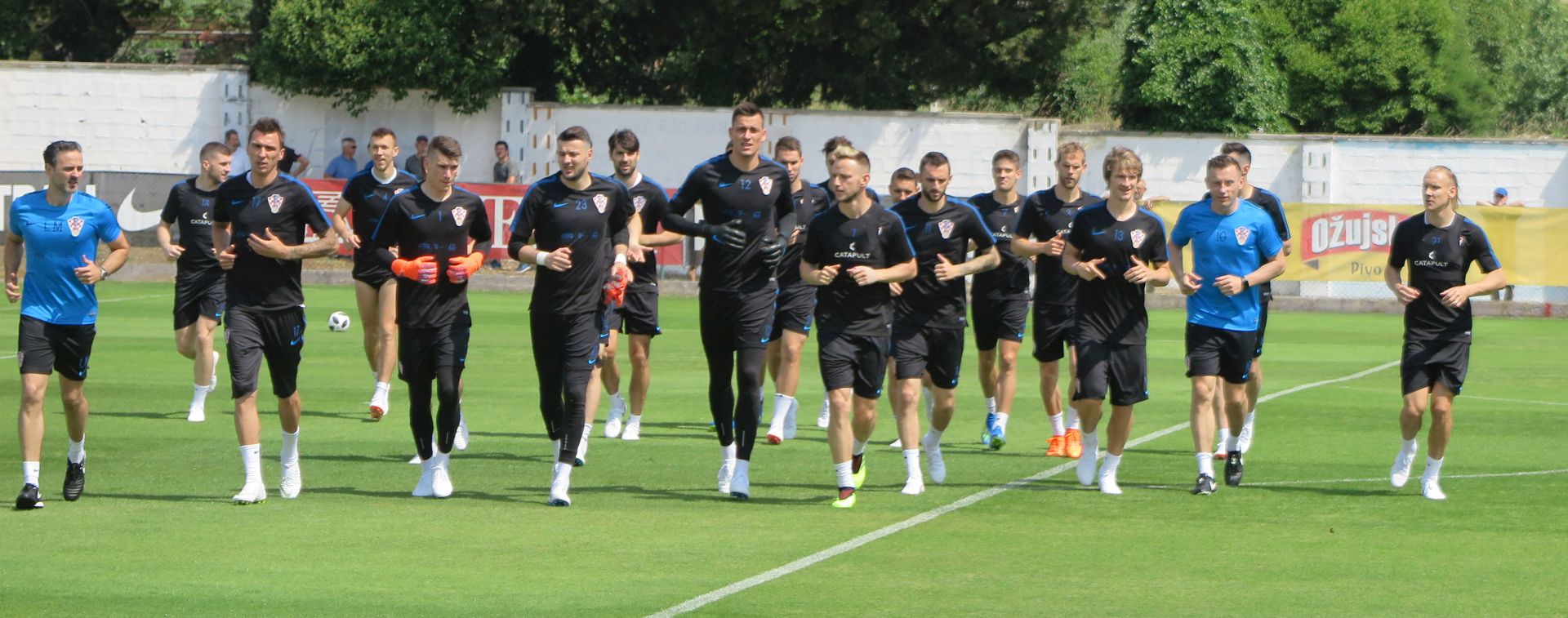 Rovinj, 27.05.2018 - Trening hrvatske nogometne reprezentacije na stadionu u Rovinju.
foto HINA/ Daniel SPONZA/ ik