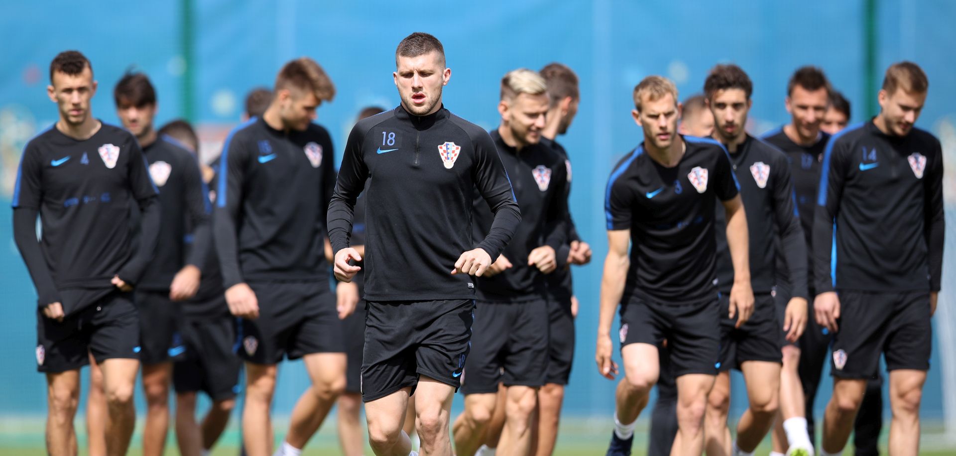 Roèino, 19.06.2018 - Trening Hrvatske nogometne reprezentacije na Roèino Areni. Na slici Ante Rebiæ.
foto HINA/ Damir SENÈAR /ds