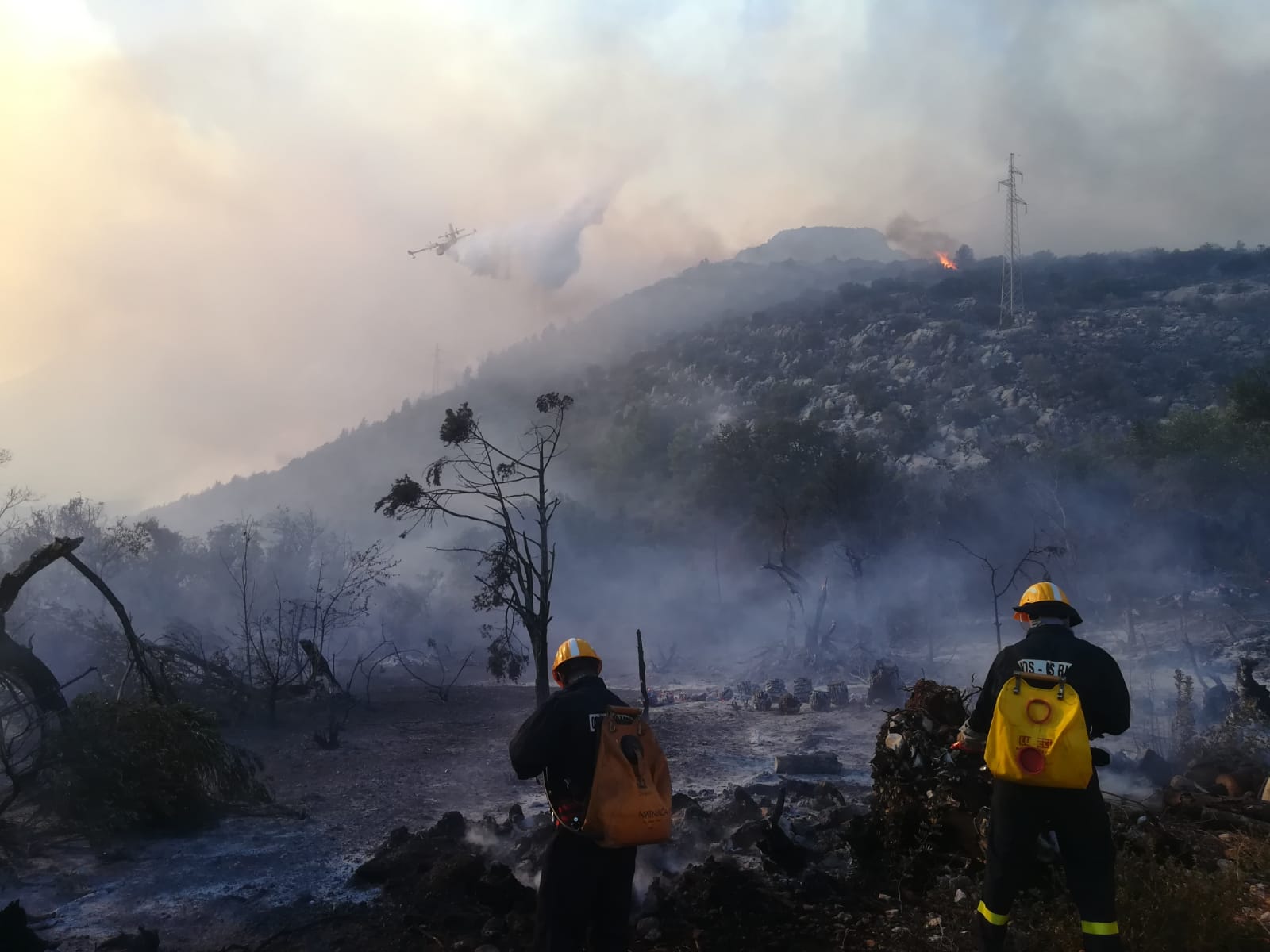 Tri požara u Dubrovačko-neretvanskoj županiji pod nadzorom, nisu lokalizirani