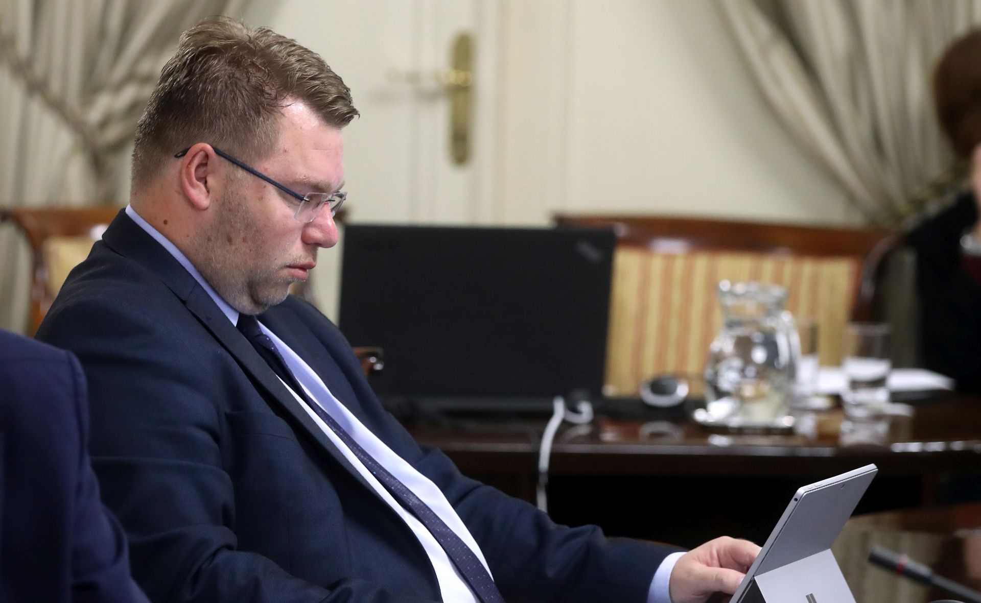 Zagreb, 04.09.2018 - Sjednica Vlade RH. Na slici ministar Marko Paviæ.
foto HINA/ Damir SENÈAR/ ds