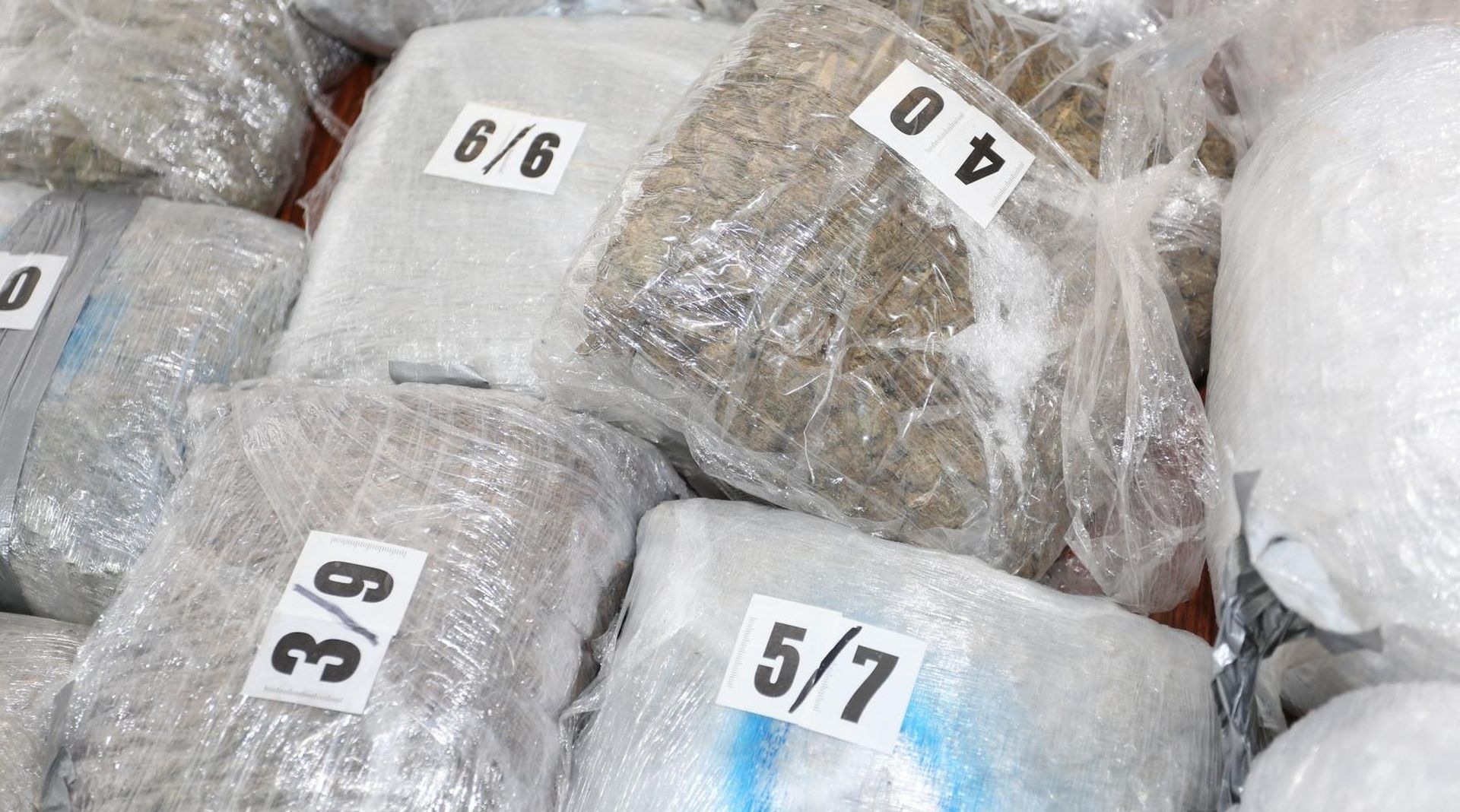 Zagrebačka policija zaplijenila 124 kilograma marihuane