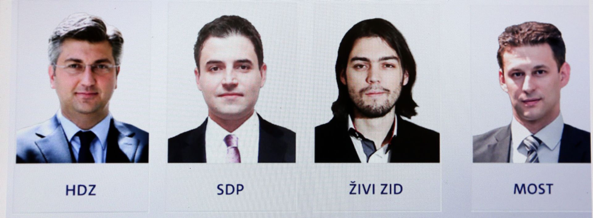 28.08.2018., Sibenik - Rejting politickih stranaka. Photo: Dusko Jaramaz/PIXSELL
