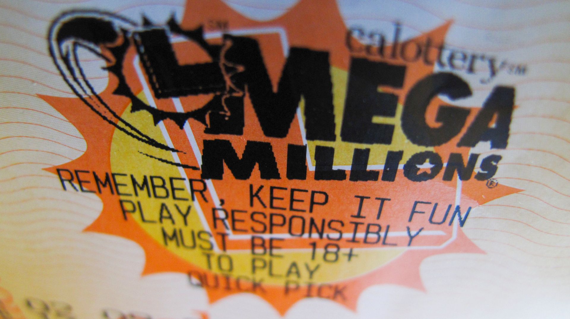 A lottery ticket for the current record breaking  $667 million U.S. Mega Millions jackpot is shown in this illustration photograph in Encinitas A lottery ticket for the current record breaking  $667 million U.S. Mega Millions jackpot is shown in this illustration photograph in Encinitas, California, U.S. October 16, 2018.  REUTERS/Mike Blake MIKE BLAKE