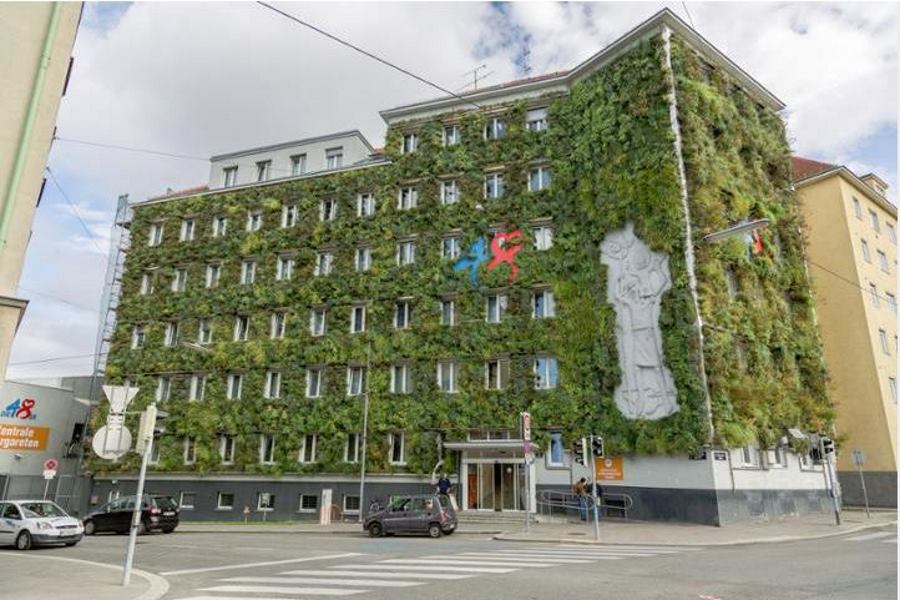 Beč se zelenim fasadama bori protiv klimatskih promjena