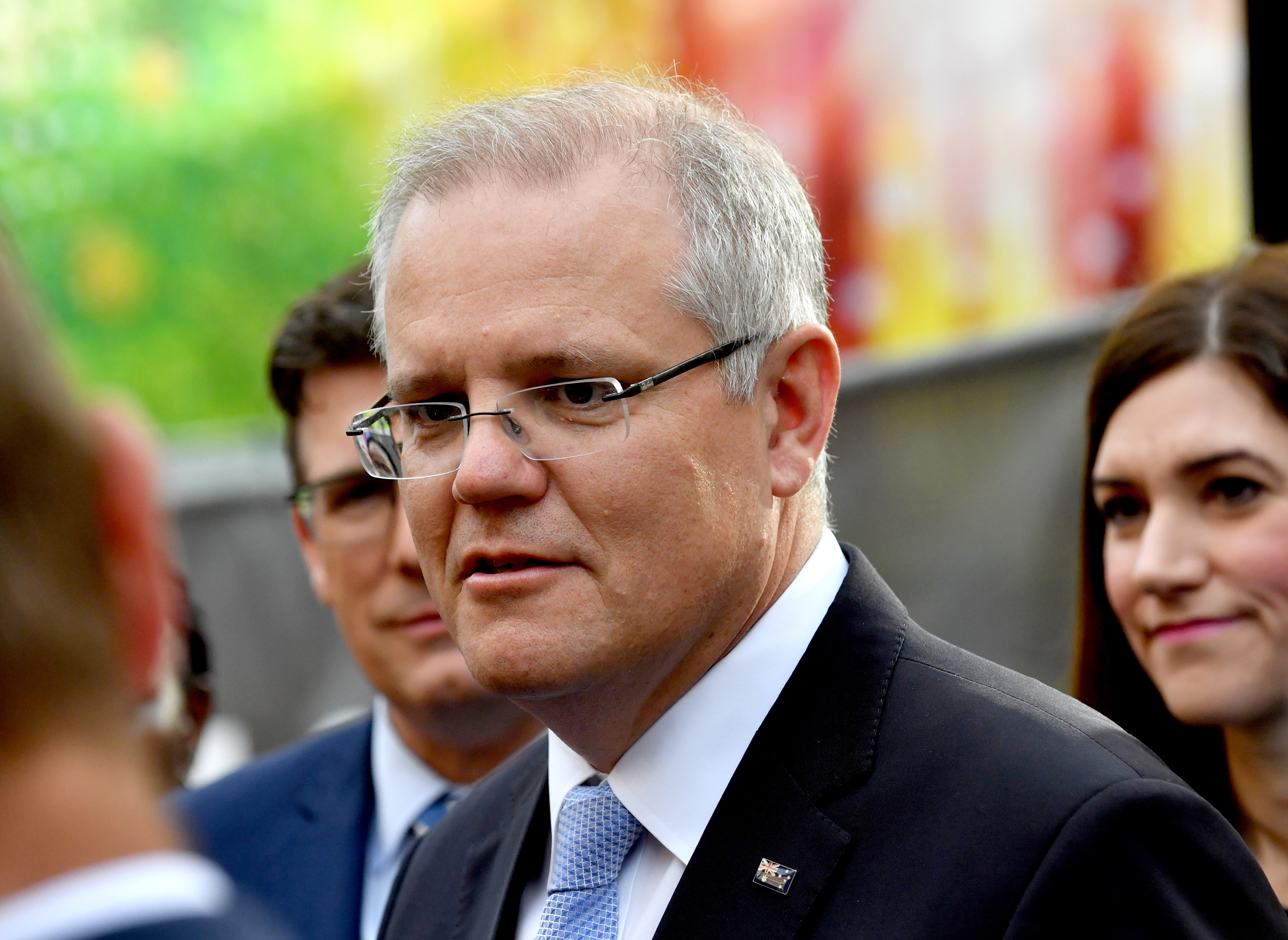 epa07224761 Australian Prime Minister Scott Morrison is seen at the former Royal Adelaide Hospital site in Adelaide, Australia, 12 December 2018. Adelaide has been selected by the federal government as the location for the new Australian Space Agency.  EPA/Sam Wundke  AUSTRALIA AND NEW ZEALAND OUT