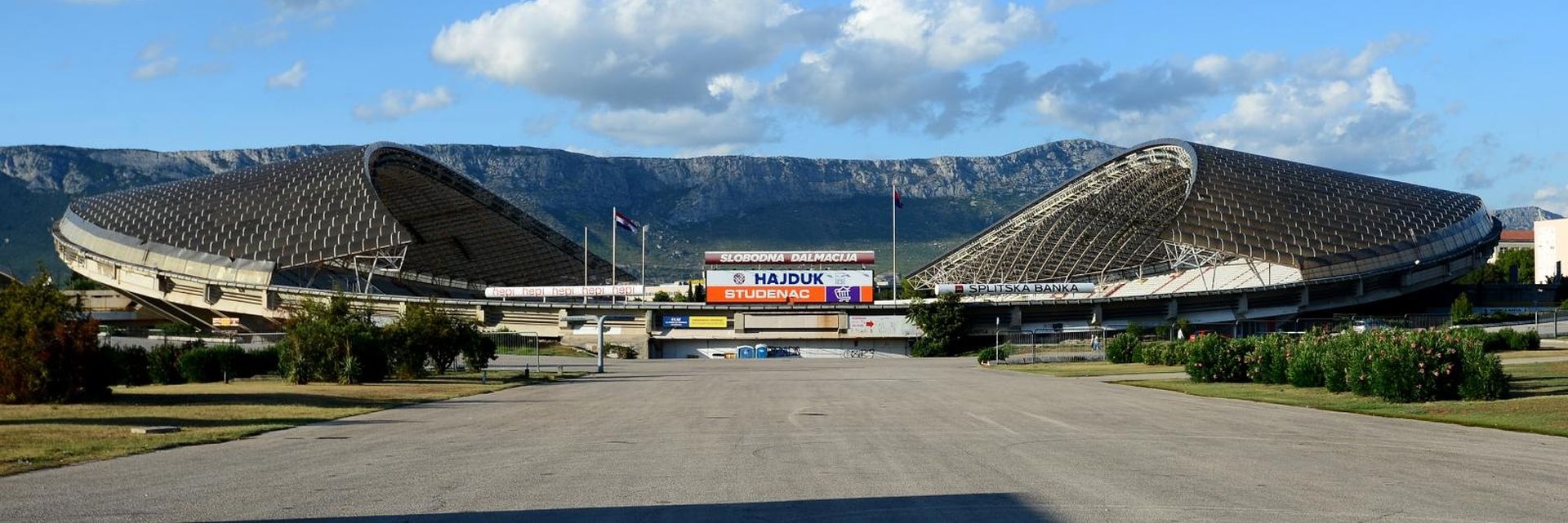 17.08.2015., Split -  Gradski stadion Poljud, dom Hrvatskog nogometnog kluba Hajduk. 
Photo: Marko Prpic/PIXSELL