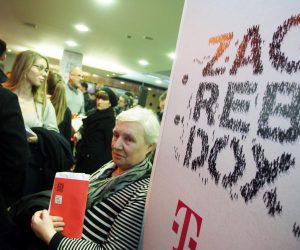 22.02.2015., Zagreb - U Cineplexx Centru Kaptol otvoreno je 11. izdanje Medjunarodnog festivala dokumentarnog filma ZagrebDox. Photo: Goran Jakus/PIXSELL