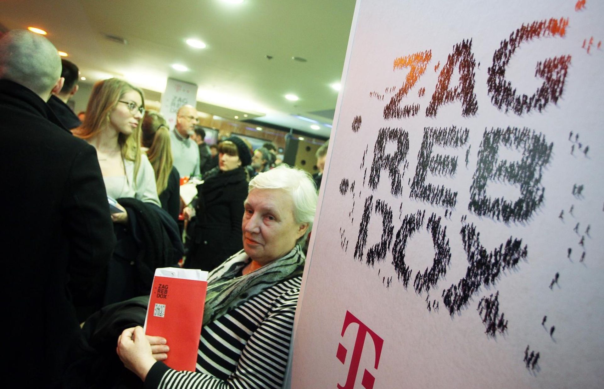 22.02.2015., Zagreb - U Cineplexx Centru Kaptol otvoreno je 11. izdanje Medjunarodnog festivala dokumentarnog filma ZagrebDox. Photo: Goran Jakus/PIXSELL