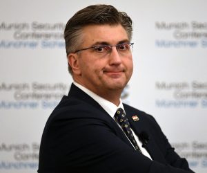 Munich Security Conference in Munich Croatia's Prime Minister Andrej Plenkovic attends the annual Munich Security Conference in Munich, Germany February 16, 2019. REUTERS/Andreas Gebert ANDREAS GEBERT