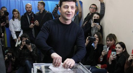 U drugom krugu ukrajinskih predsjedničkih izbora Zelenskij i Porošenko