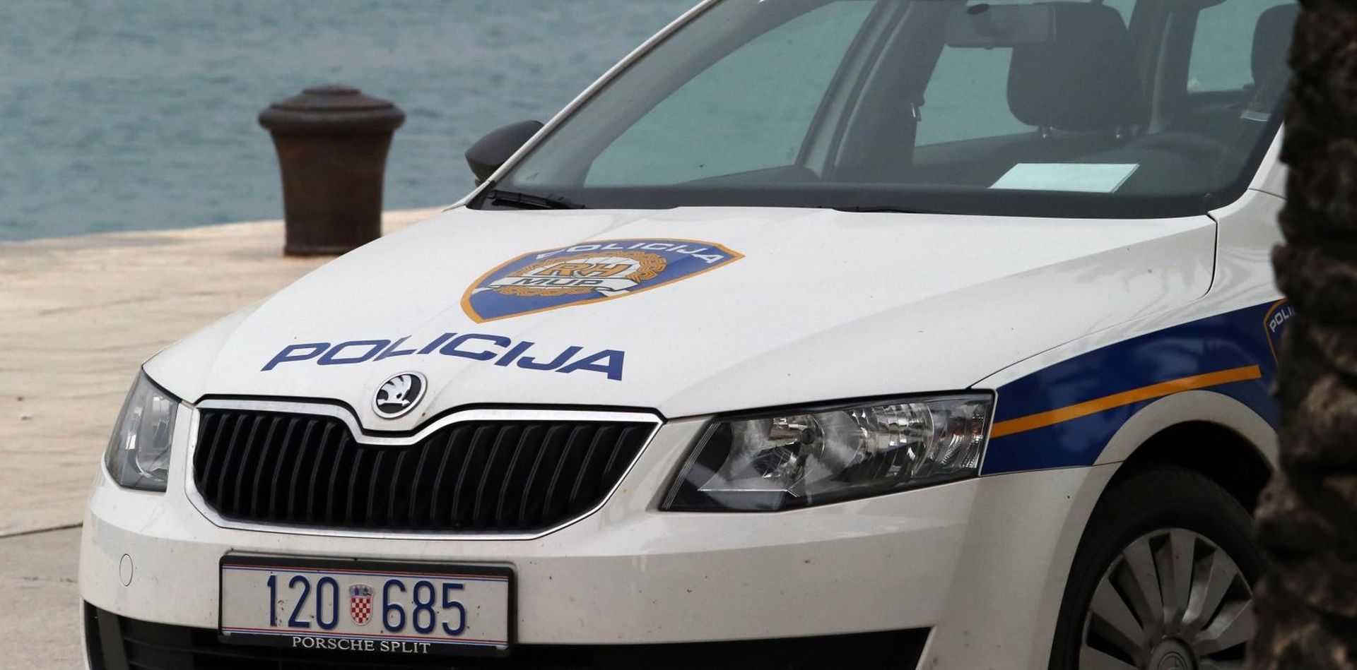 17.04.105., Split - Policija, automobi i policijske oznake.
Photo: Ivo Cagalj/PIXSELL