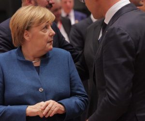 17.10.2018., Bruxelles, Belgija - Njemacka kancelarka Angela Merkel na pocetku sastanka Europskog vijeca u Bruxellesu. 

Photo: Tomislav Krasnec/PIXSELL