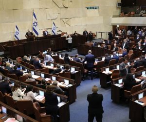 epa07611454 General view of the vote at the Knesset (Israeli parliament) on a bill to dissolve the Israeli Parliament and go to additional elections in Jerusalem, 29 May 2019. According to local reports, coalition negotiations between Israeli Prime Minister Netanyahu's Likud party and Avigdor Lieberman's Yisrael Beiteinu party following disagreements about the recruitment of ultra-Orthodox Jews into the Israeli Army did not succeed as a 29 May at midnight deadline is looming to form a government. The Knesset voted to dissolve and hold new general elections.  EPA/ABIR SULTAN