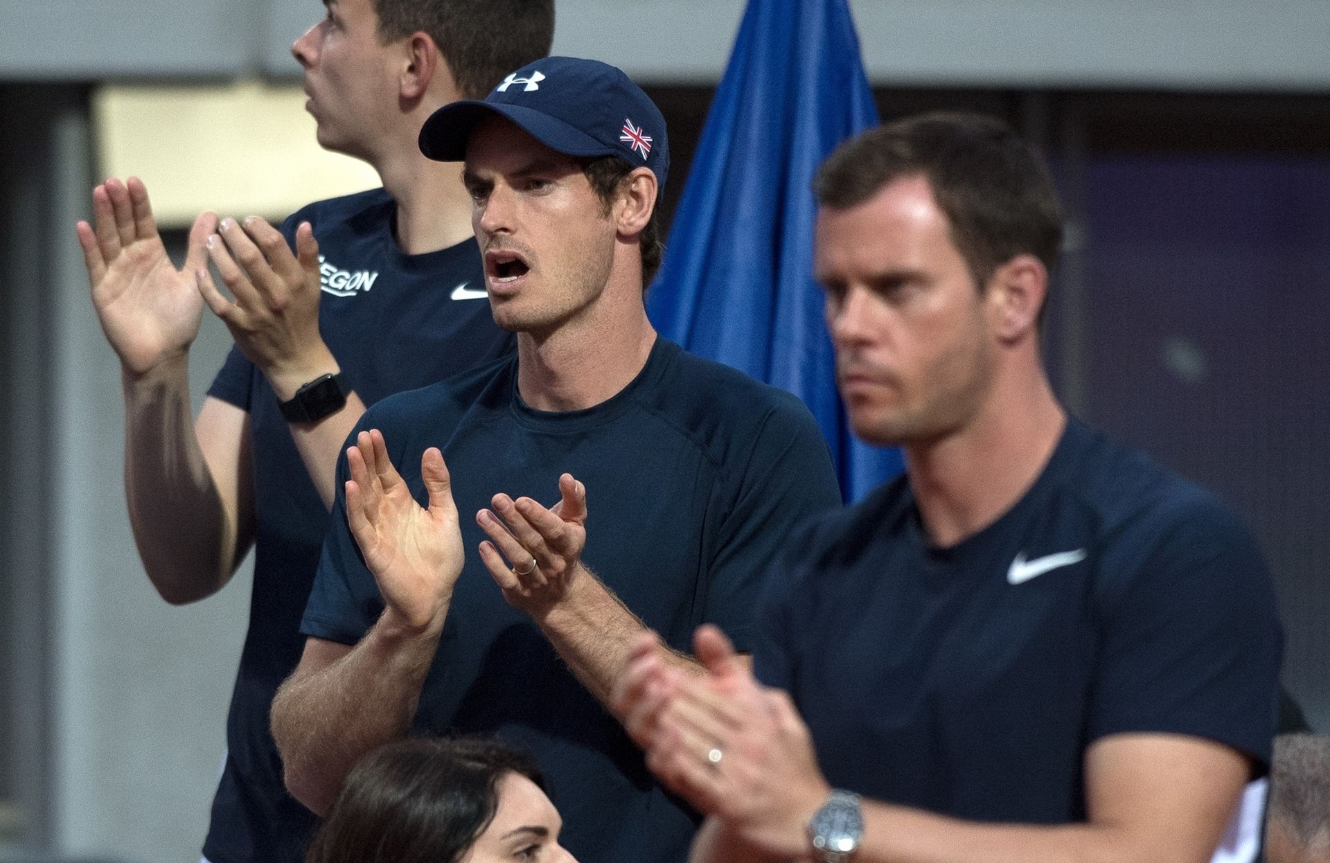 15.07.2016., Beograd, Srbija - Davis Cup, Srbija - Velika Britanija. Andy Murray. Photo: Srdjan Ilic/PIXSELL
