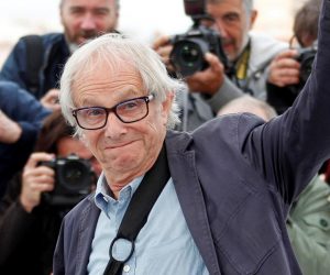 72nd Cannes Film Festival - Photocall for the film "Sorry We Missed You" in competition 72nd Cannes Film Festival - Photocall for the film "Sorry We Missed You" in competition - Cannes, France, May 17, 2019. Director Ken Loach gestures. REUTERS/Eric Gaillard     TPX IMAGES OF THE DAY ERIC GAILLARD