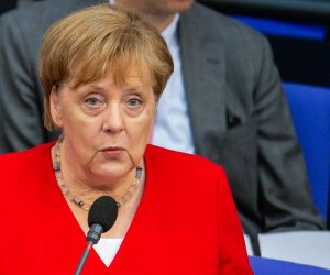 26 June 2019, Berlin: German Chancellor Angela Merkel speaks during a session of the German Bundestag. Photo: Lisa Ducret/dpa