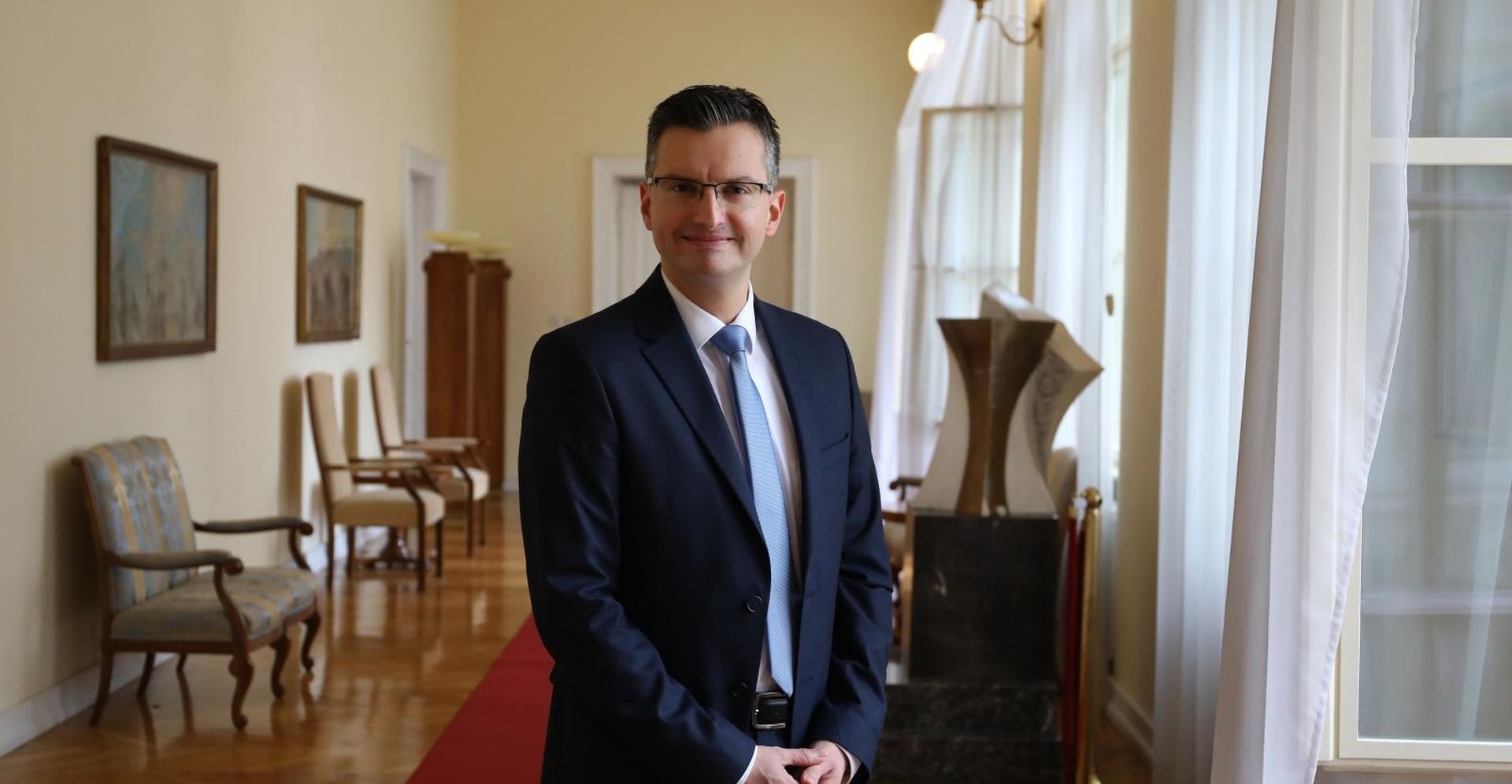 04.09.2018., Ljubljana- Premijer Republike Slovenije, Marjan Sarec.
lista. Photo: Boris Scitar/Vecernji list/PIXSELL