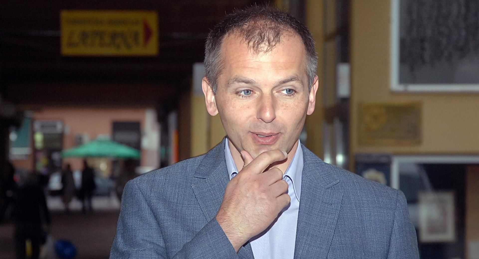 06.05.2013., Sisak - Andrija Rudic, kandidat za gradonacelnika Kutine, koalicije SDP, HNS, HSU. 
Photo: Nikola Cutuk/PIXSELL