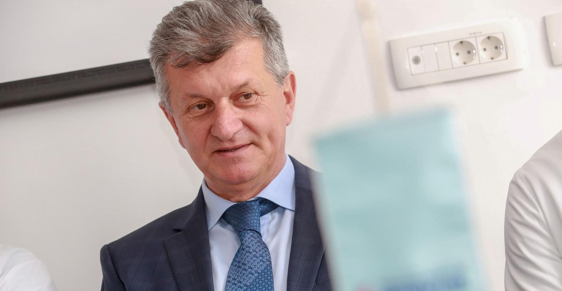 27.05.2019., Zagreb - Ministar zdravstva Milan Kujundzic u posjeti bolnici KB Merkur.
Photo: Matija Habljak/PIXSELL