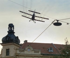 27.06.2019., Osijek - Danas je drugi dan tretiranja komaraca iz aviona koji su zaprasivali rubne dijelove Osijeka. Photo: Dubravka Petric/PIXSELL