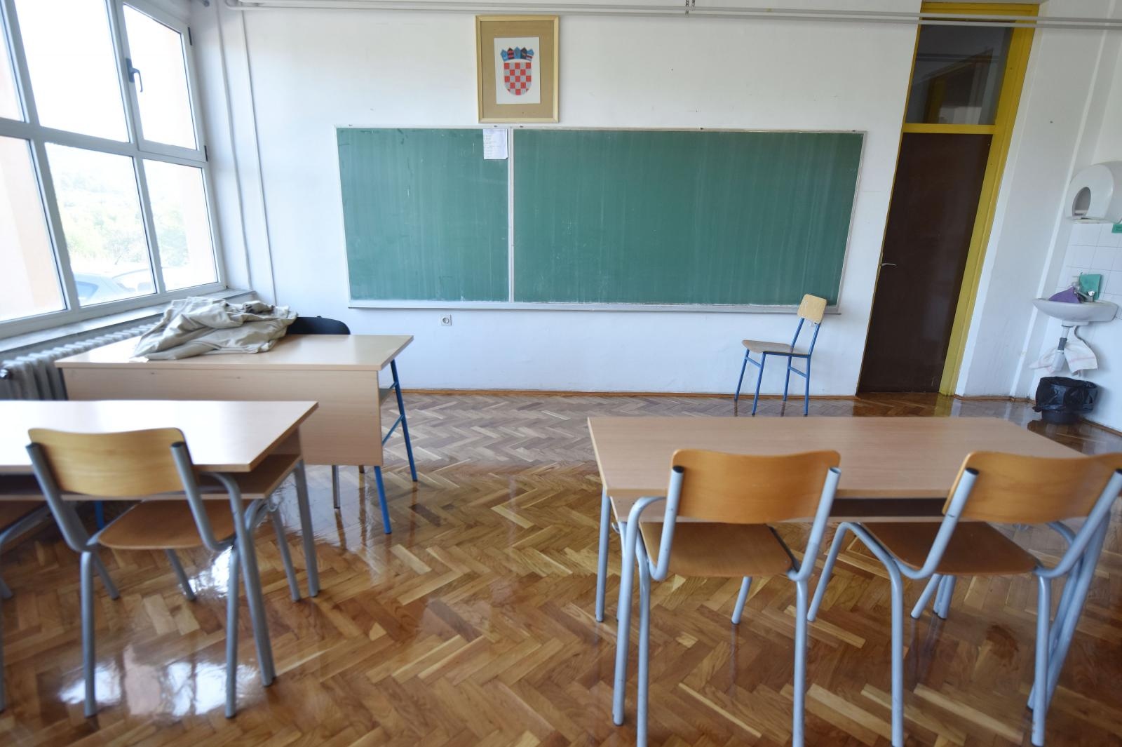 Prazna učionica 31.08.2018., Primosten - Prazna ucionica. 

Photo: Hrvoje Jelavic/PIXSELL