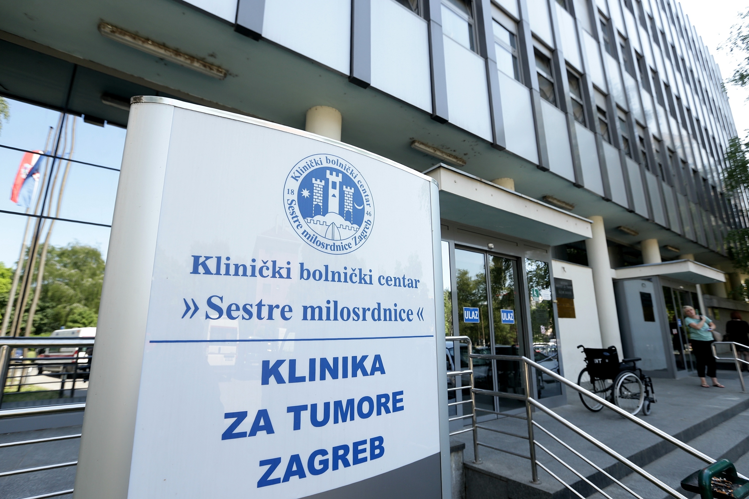 08.05.2015., Zagreb - Klinicki bolnicki centar Sestre milosrdnice, Klinika za tumore Zagreb. 
Photo: Zeljko Lukunic/PIXSELL