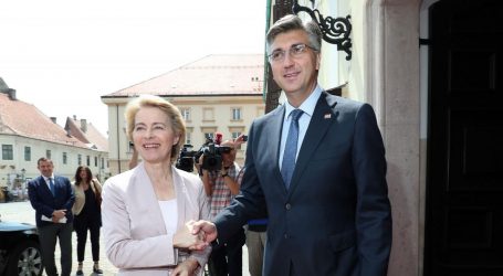 Nova šefica EK u Banskim dvorima: “Hrvatska je istinska europska priča o uspjehu”