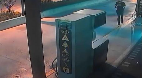 Policija traži muškarca koji je na benzinskoj u Zadru zapalio gorivo