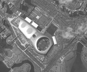 epa07772212 A handout satellite image made available by Maxar Technologies shows military and security vehicles parked in the Shenzhen Bay Sports Center, in Shenzhen, China, 12 August 2019 (issued 14 August 2019). According to media reports, military and security vehicles from the People's Armed Police have gathered in Shenzhen, a city in southeastern China which borders Hong Kong. The special administrative region of Hong Kong has been gripped for weeks by mass protests, which began in June 2019 over a now-suspended extradition bill and have developed into an anti-government movement.  EPA/SATELLITE IMAGE ©2019 MAXAR TECHNOLOGIES / HANDOUT MANDATORY CREDIT: SATELLITE IMAGE ©2019 MAXAR TECHNOLOGIES - The watermark may not be removed/cropped HANDOUT EDITORIAL USE ONLY/NO SALES