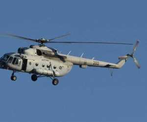 04.08.2019., Kijevo - Helikopter Hrvatske vojske MI-8.
Photo: Hrvoje Jelavic/PIXSELL